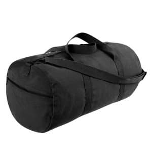 Rothco Sportstaske i Kraftig Canvas - 40 liter (Sort, One Size)