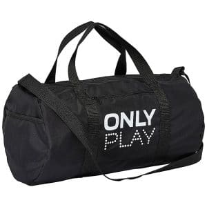 Sort sportstaske med ONLY Play logo, One Size