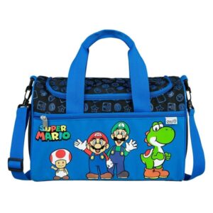 Super Mario Sportstaske Blå